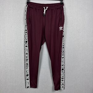 adidas Originals Track Pants Women’s L SST Tape The Brand With the Stripes